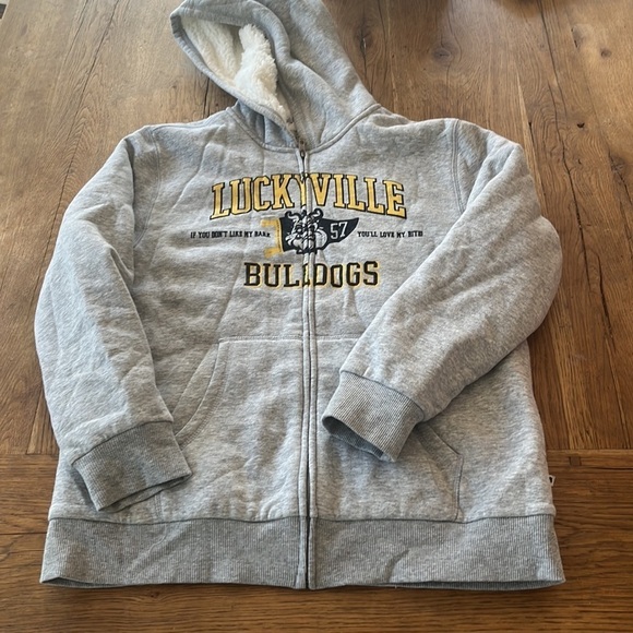 Lucky Brand zip up fleece hoodie - Picture 2 of 4